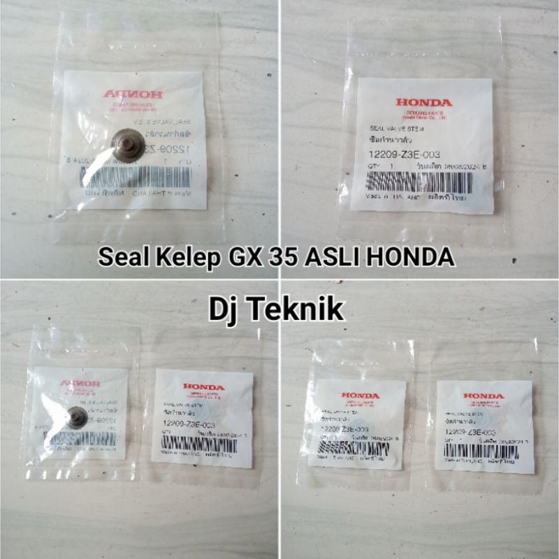 SEAL KLEP HONDA GX 35 ASLI , SETING KLEP HONDA GX 35 ASLI