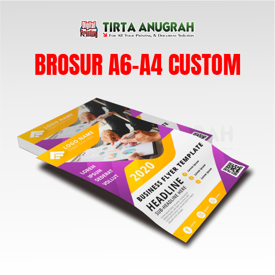 

[EXPRESS] JASA CETAK BROSUR A4,A5,A6 / Cetak Brosur Artpaper 150Gsm