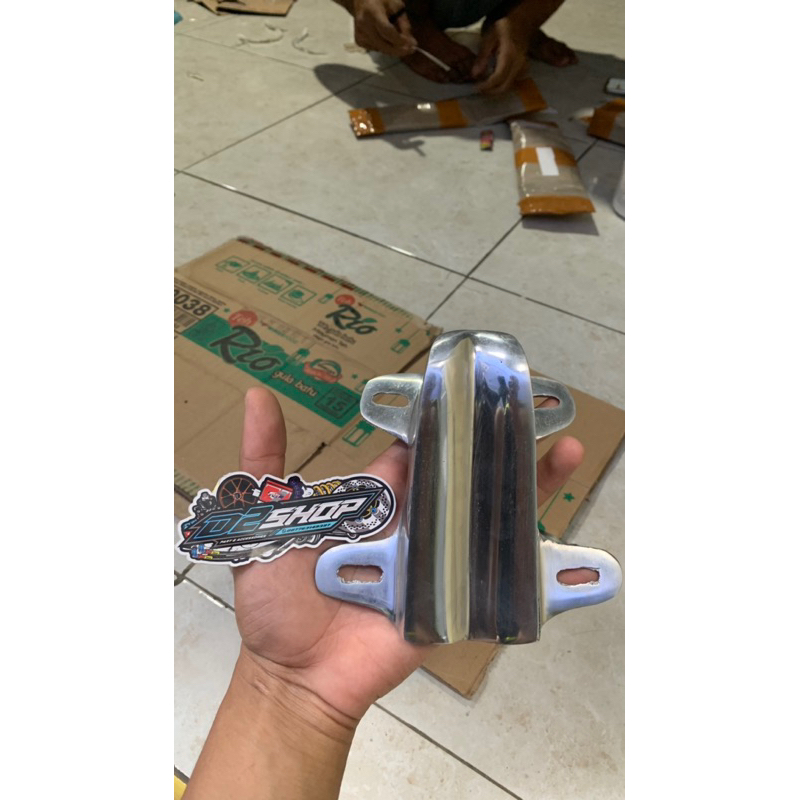 PANGKON STOPAN CB V80 DUDUKAN STOPLAMP CB V80 BAHAN ALMINI PANGKON DUDUKAN STOPLAMP BRAKET STOPLAMP 