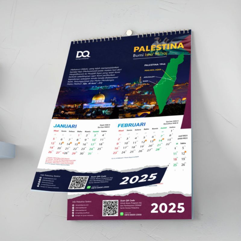 

Kalender Dinding 2025 Spesial Series Palestina