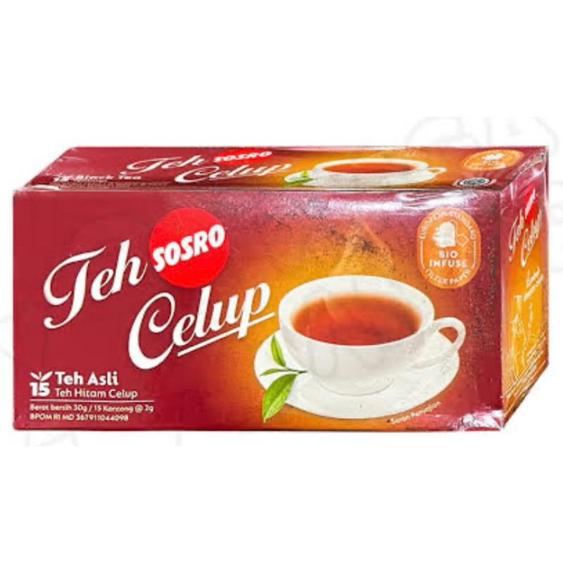 

Teh Celup Sosro (isi 15)