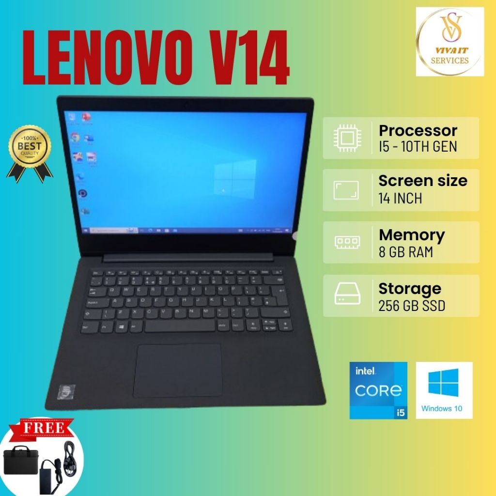 Lenovo IdeaPad V14 - IIL CORE i5-10th RAM 8GB/25GB