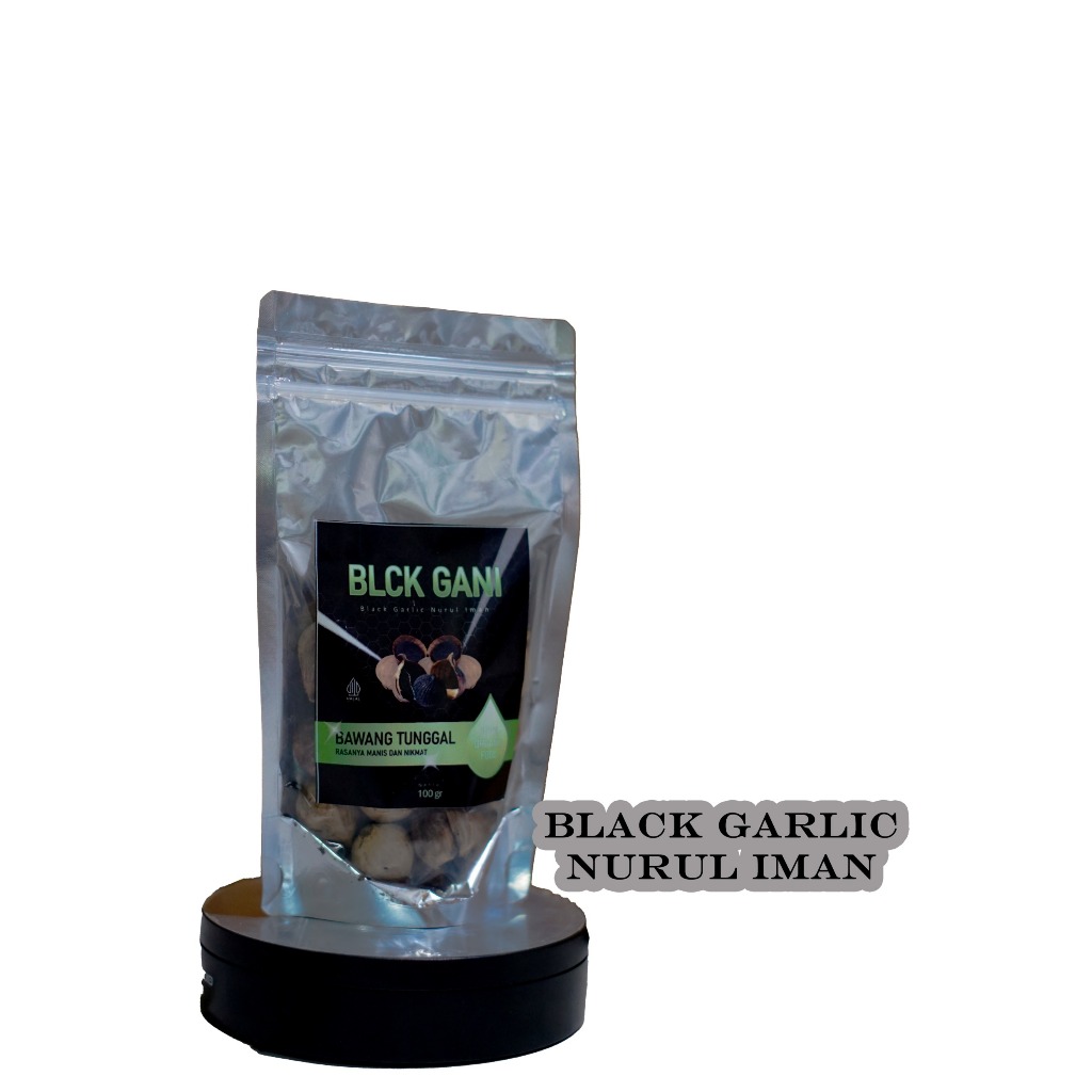 Black Garlic Kualitas Premium Asli Al-Ashriyyah Nurul Iman Kemasan 100 Gram