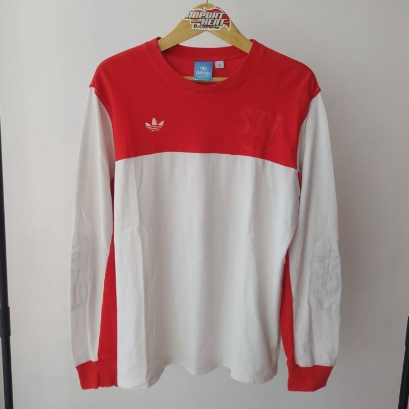 RARE Adidas STV Herzogenaurach Goalkeeper Retro Vintage Longsleeve Jersey