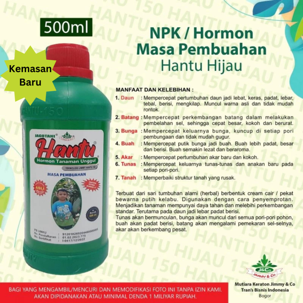 NPK Hantu Jagotani 500ml