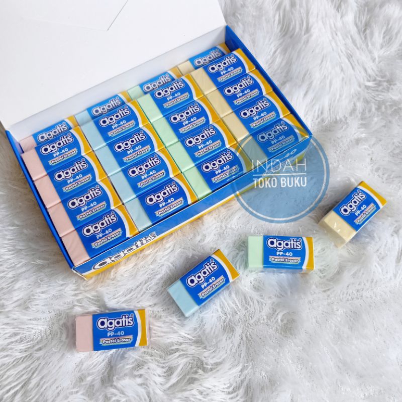 

Penghapus Agatis Warna Pastel