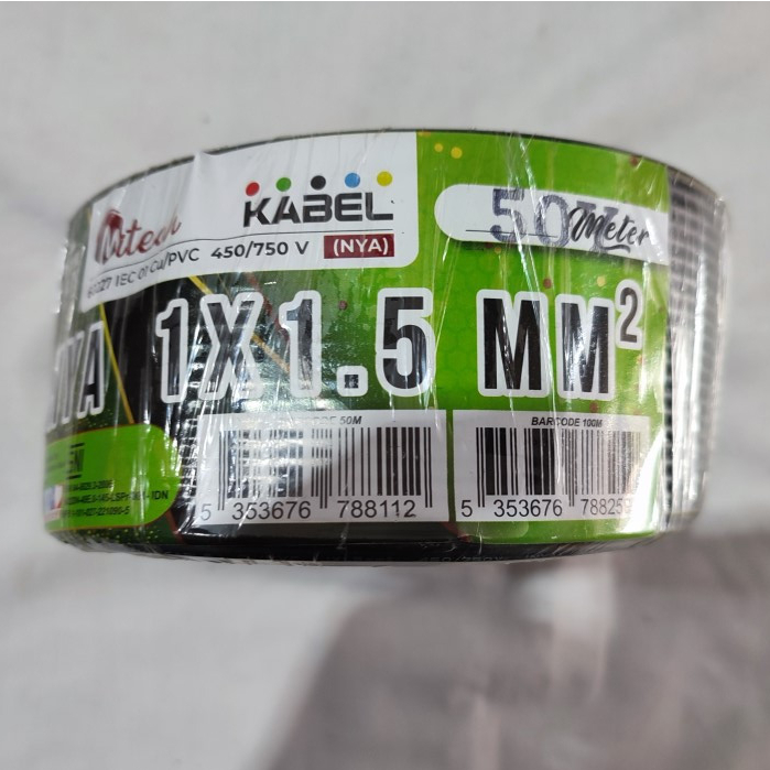 Kabel Listrik / Kabel Tunggal MITECH NYA 1,5MM 50 Meter