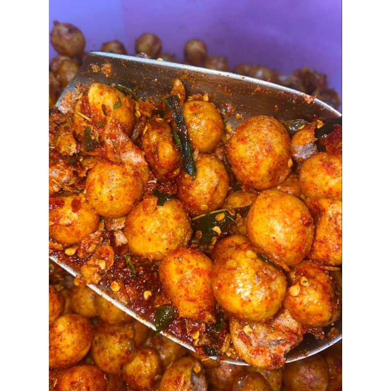 

Cimol bumbu cikruh