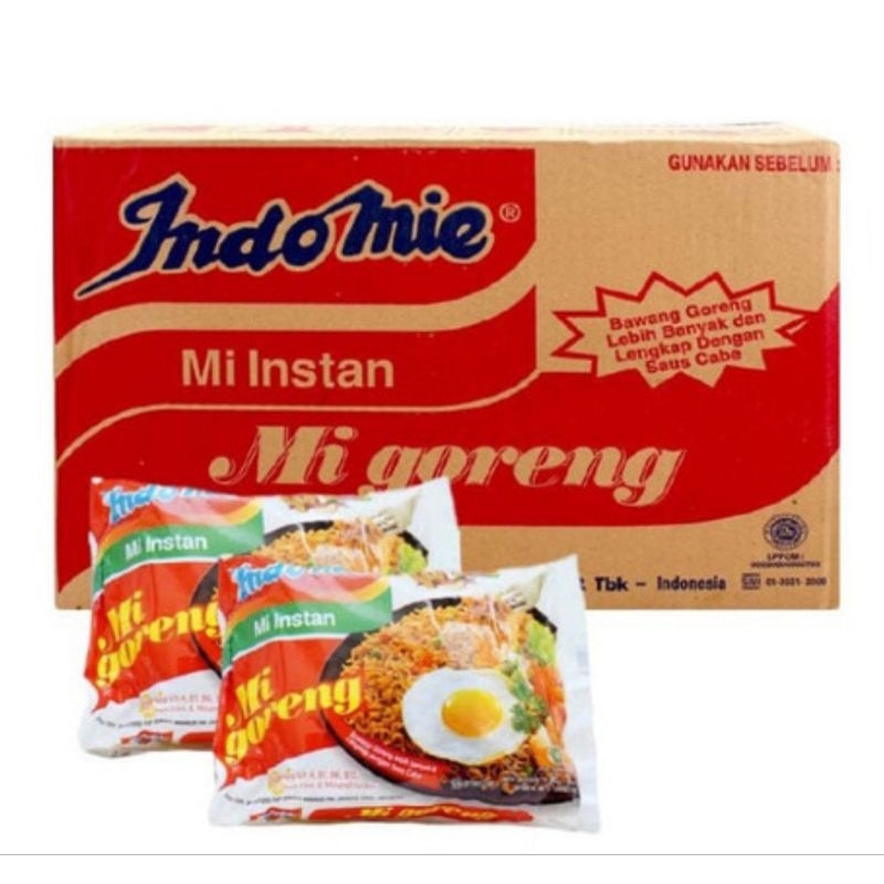 

Indomie goreng 1 dus/ isi 40 pcs