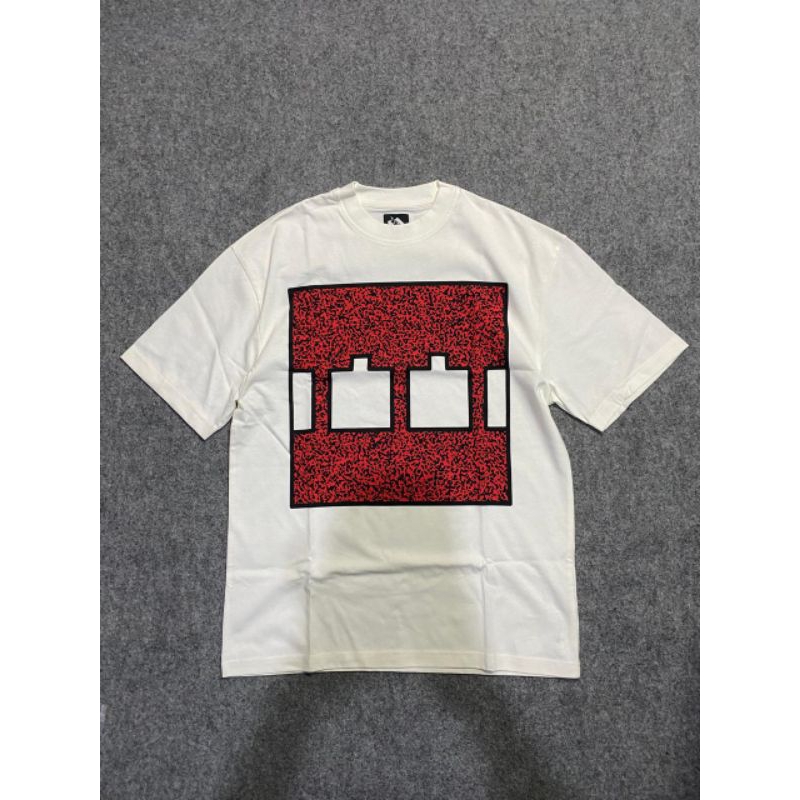 The Trilogy tapes Block noise 45 red t-shirt