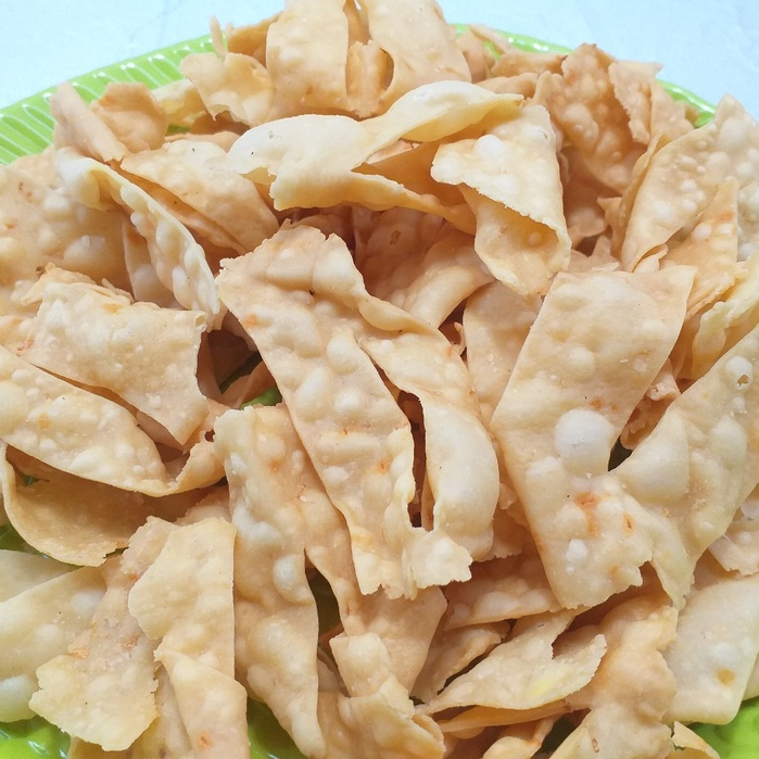 

Pangsit Bawang Gurih Renyah Enak Empuk