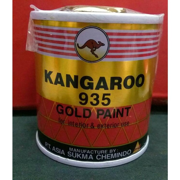 

KODE N45K CAT WARNA EMAS KANGAROO GOLD 935 1 KG CAT MINYAK BESI KANGGURU