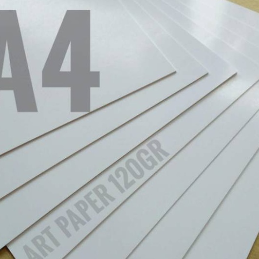 

Wah 1 Lembar Kes Art Paper 12 Gsm Uk A4 21cm X 297cm