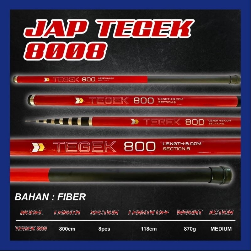 JORAN TEGEK 8METER / JORAN BENDERA