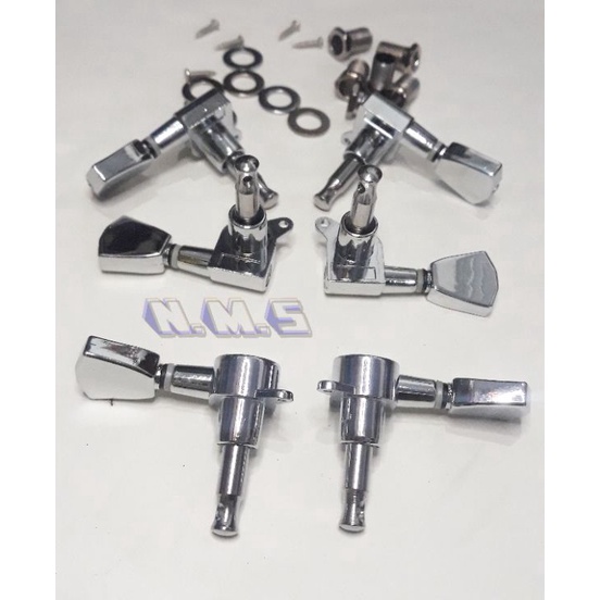Grosir Baru  Driyer tuner tuning peg tuning key tuning machine Grover Model Tulip Pemutar Senar Gita