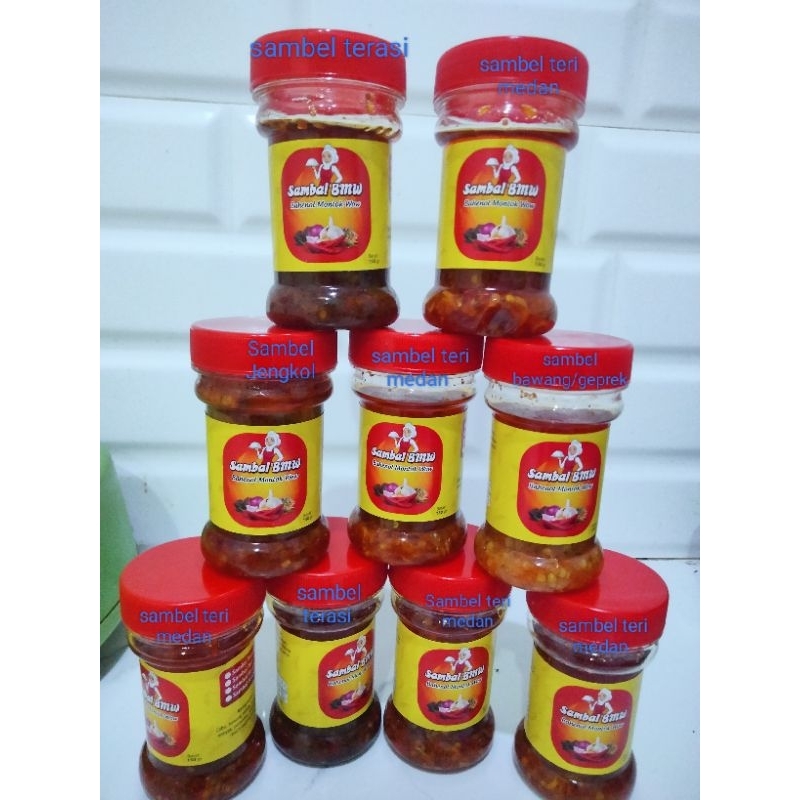 

Sambal Teri Medan/Sambel Cumi/Sambel Terasi/Sambel Geprek/Sambel Jengkol