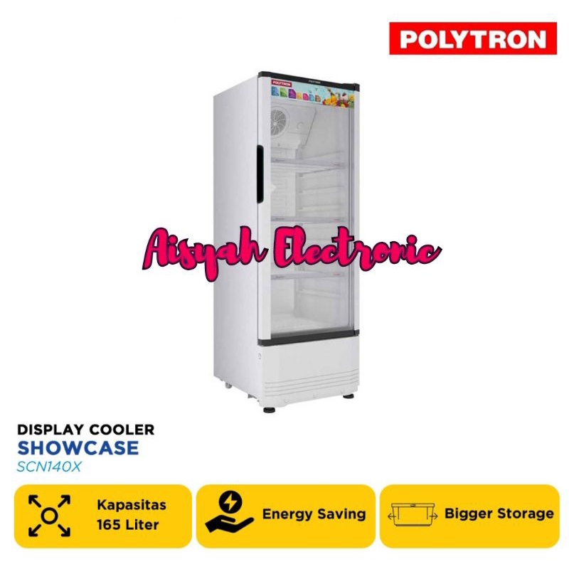 SHOWCASE POLYTRON SCN-140 GARANSI RESMI