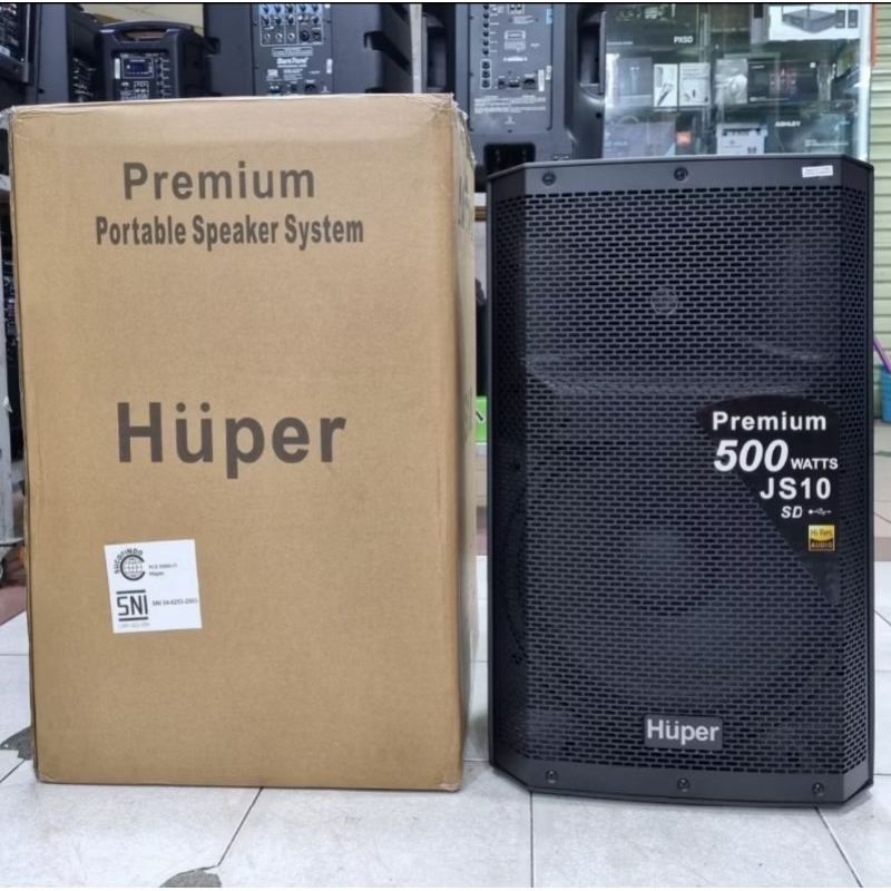 Speaker Aktif Huper JS 10 Original Active HUPER JS10 15 inch
