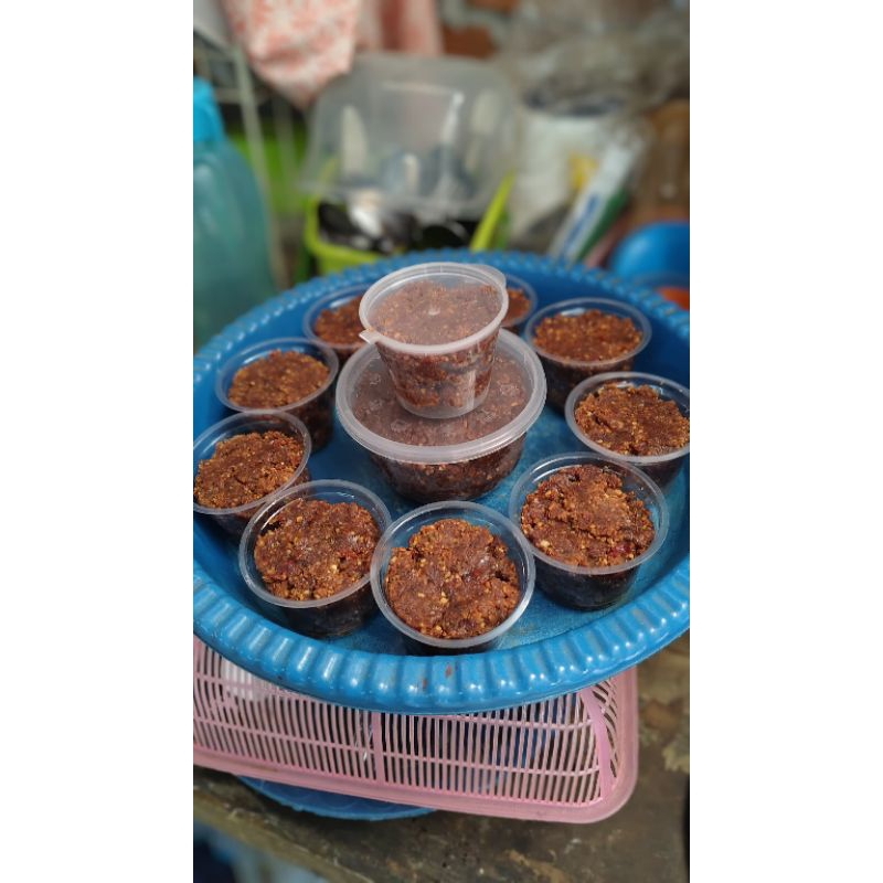 

sambal kacang buatan sendiri aman dan halal