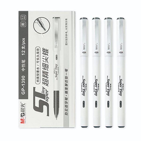 

TBMO M&G BOLPEN GEL BLACK 0.5 TINY TIP SMOOTH - 109805/AGP139011