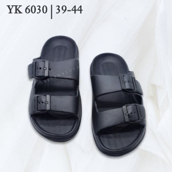 Inkayni Sandal Slide Selop Pria Dewasa Bahan Karet