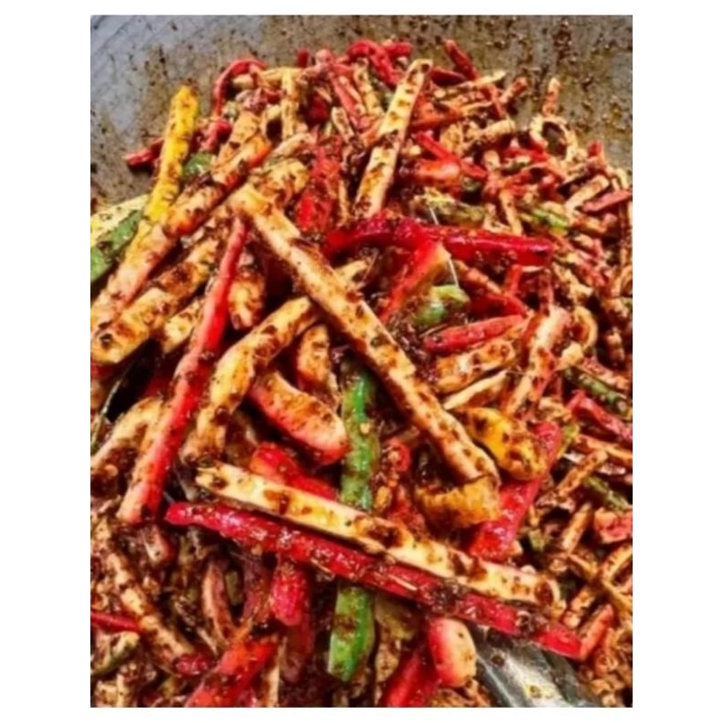 

Seblak Kerupuk Beton Pedes Daun Jeruk Kemasan 100gr