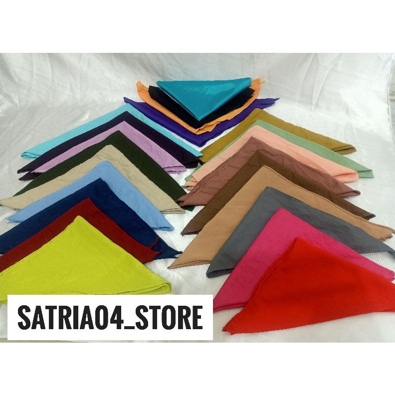 SLAYER SEGITIGA POLOS MANASIK HAJI ANAK BANDANA