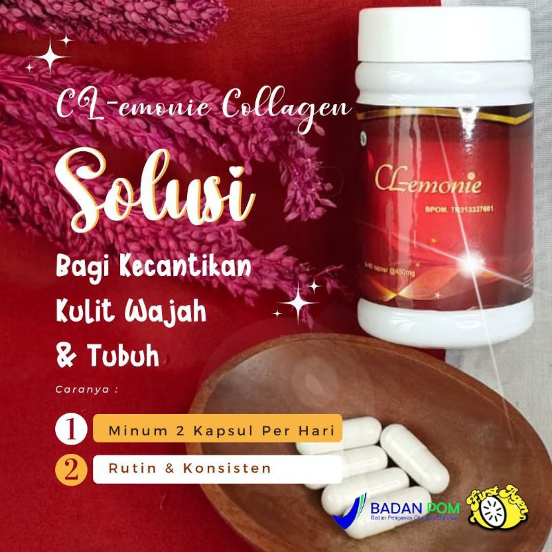 Kolagen Lemonieskin/CL-emonie Lemonieskin/Suplemen Kolagen dlemonie