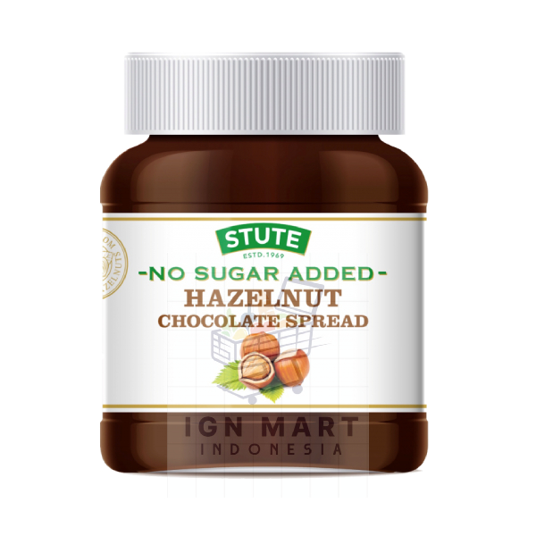 

Stute No Sugar Added Hazelnut Chocolate Spread 350 Gr - Selai Diabetes