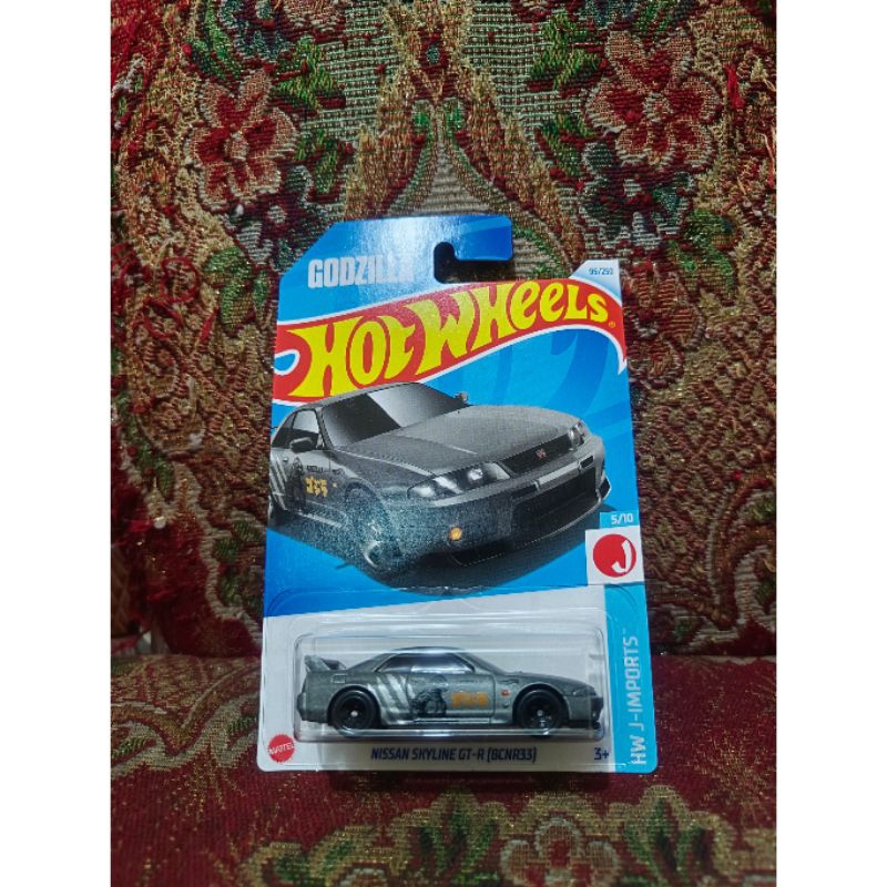 Hot wheels Nissan skyline gtr r34 godzila