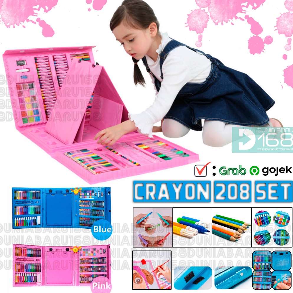 

KODE F82U Crayon 28 set Crayon Set Crayon art Set Crayon 15 set krayon set lengkap