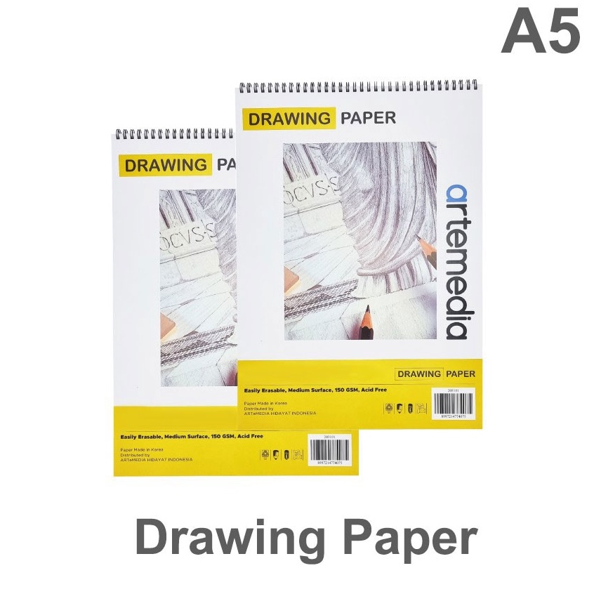 

Baru Terjamin Artemedia Drawing Paper Book A5 3 lembar Buku Gambar Sketchbook
