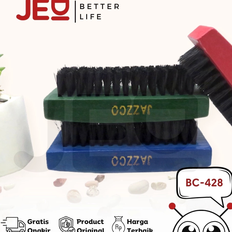 1 Box 12 Pcs SIKAT SEMIR SEPATU JAZZCO BC428  SIKAT SEPATU