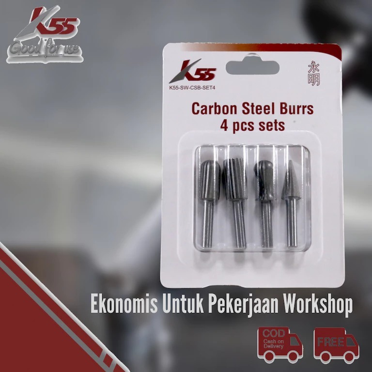mata bor kerok kikir BESI METAL as 6mm bor cun tuner BURR SEARAH porting grinding gerinda las weldin