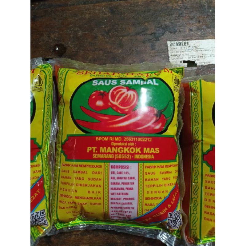 

Saus Mangkok Refil 630 ML 1 pak isi 12 pcs