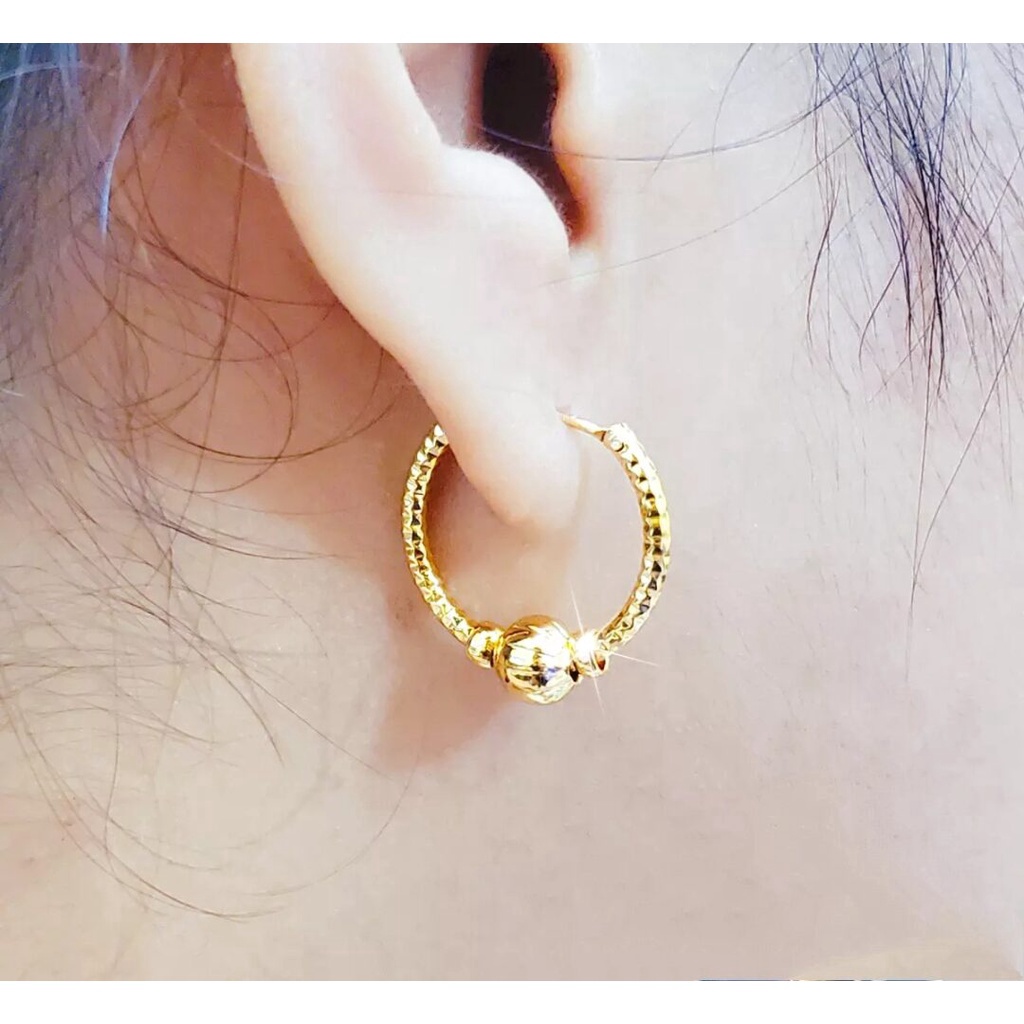 ANTING GIPSI ANTING GOLD ANTING WANITA DEWASA ANTING ANAK ANTI KARAT ANTI LUNTUR