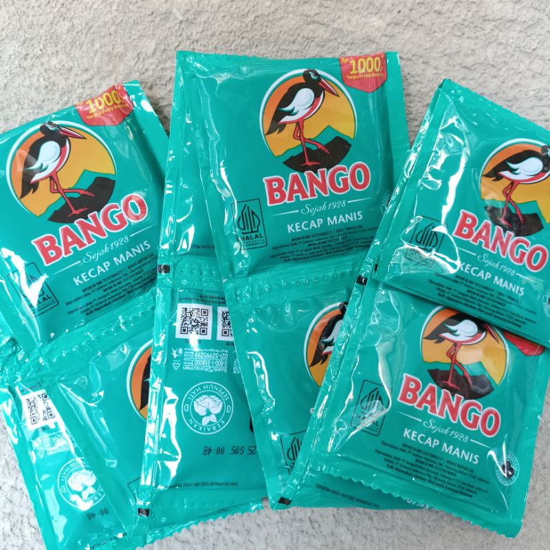 

Bango Kecap Manis 20 ml Renceng Renteng Sachet Ecer