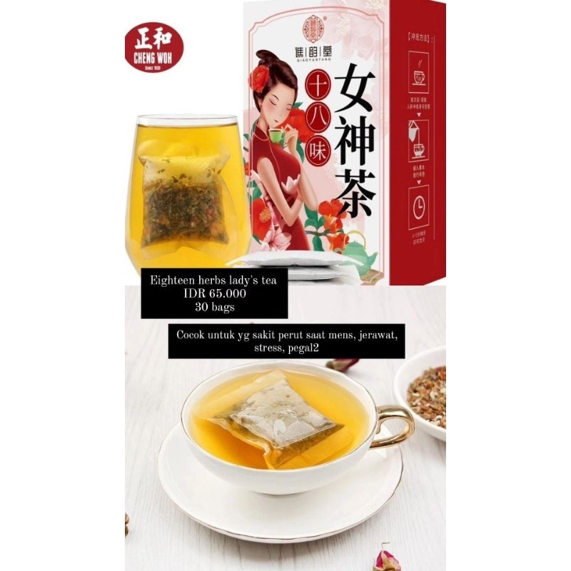 

eighteen lady tea