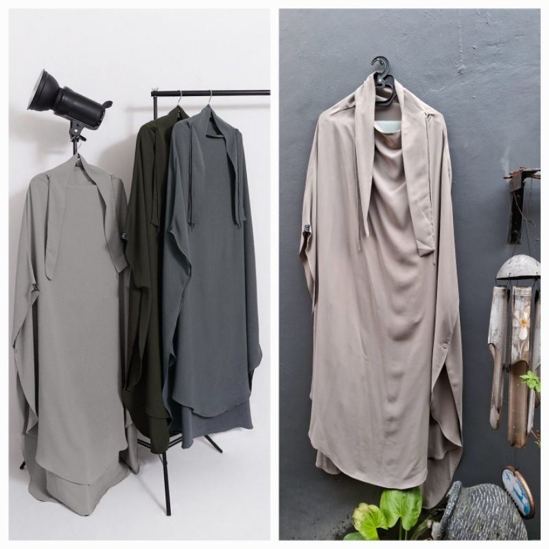 Preloved Gamis Set Cintapol Dress FK LP Aljenna Khiban Barkha