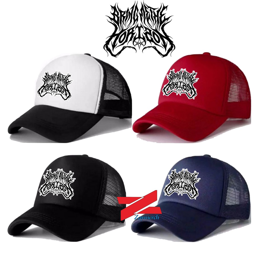 topi band rock topi trucker dewasa rock bmth topi jaring bmth