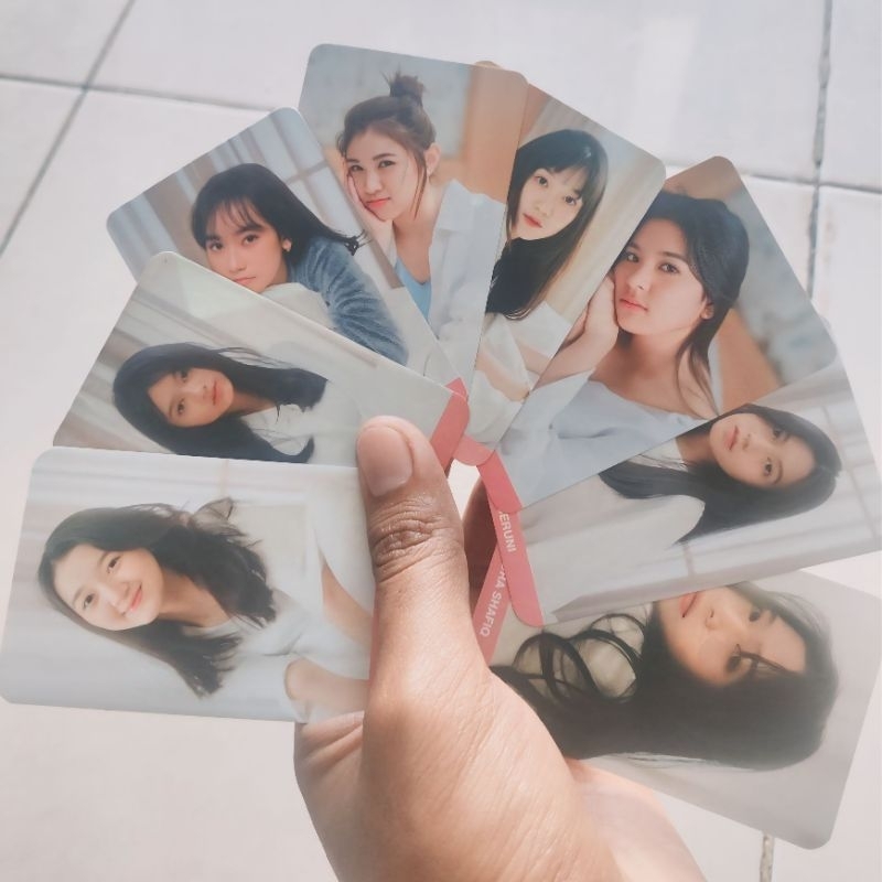 photocard the morning call jkt48 berbagai member