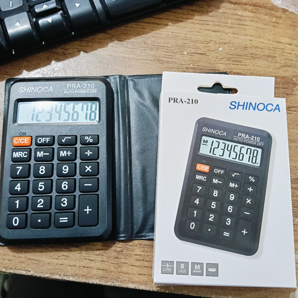 

SHINOCA KALKULATOR KECIL ELECTRONIC CALCULATOR MINI 8 DIGIT PRA-210