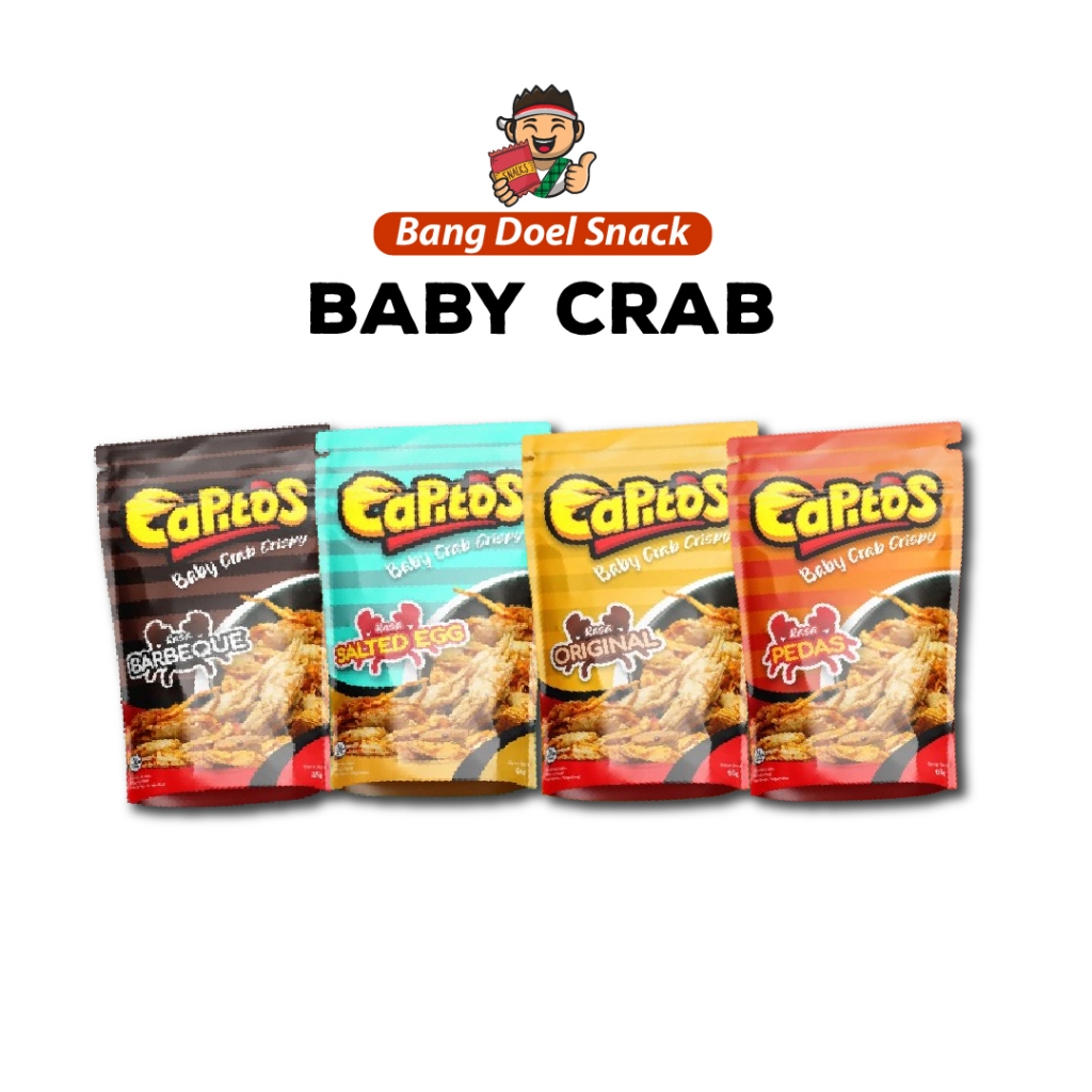 

Capitos - Baby Crab Crispy - Snack Baby Crab Crispy Oven - 80g