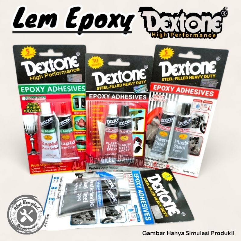 LEM BESI DEXTONE VARIANS ||LEM BESI DEXTONE EPOXY STEEL