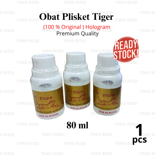 "Tiger" Obat Plisket / Cairan Plisket / Plitsir/ Obat Pelipat Kain Hologram