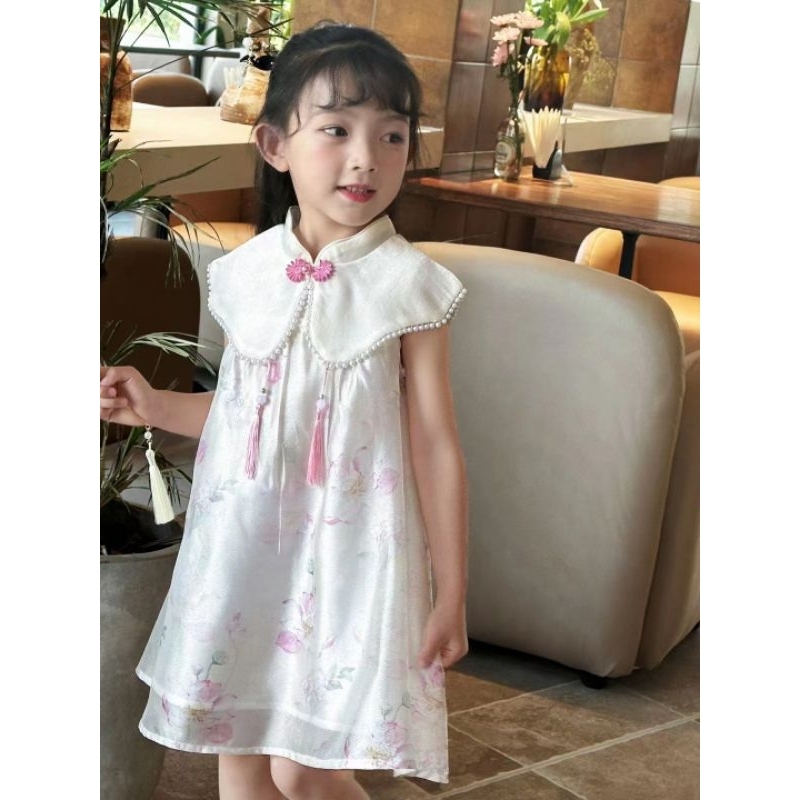 dress cheongsam anak perempuan premium