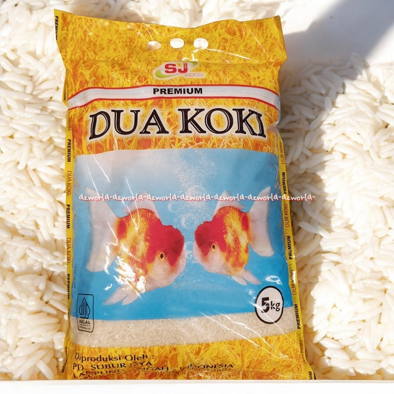 

Dua Koki 5kg Beras Sehat Alami White Rice Long Grain Super Quality SJ Duakoki 2koki