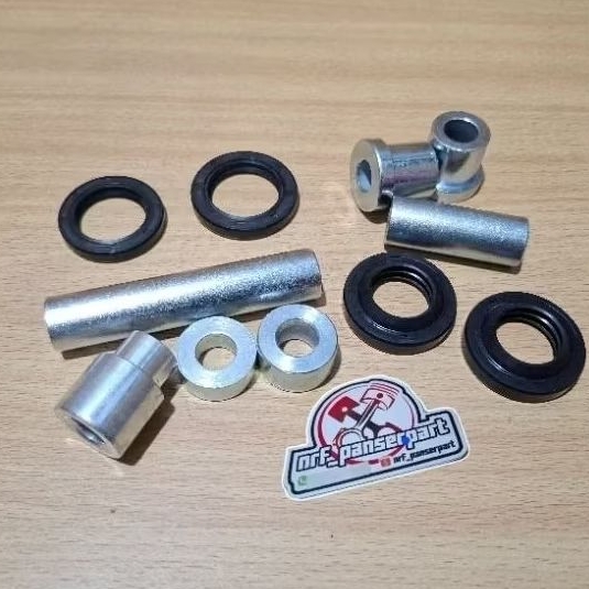 PAKET BOS RODA DEPAN BELAKANG SUPRA X 125 DD//BOSH AS RODA TROMOL SET HONDA SUPRA X 125 NEW DOUBLE D