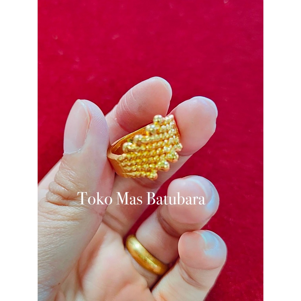 CINCIN MODEL KIPAS EMAS 20K/24K
