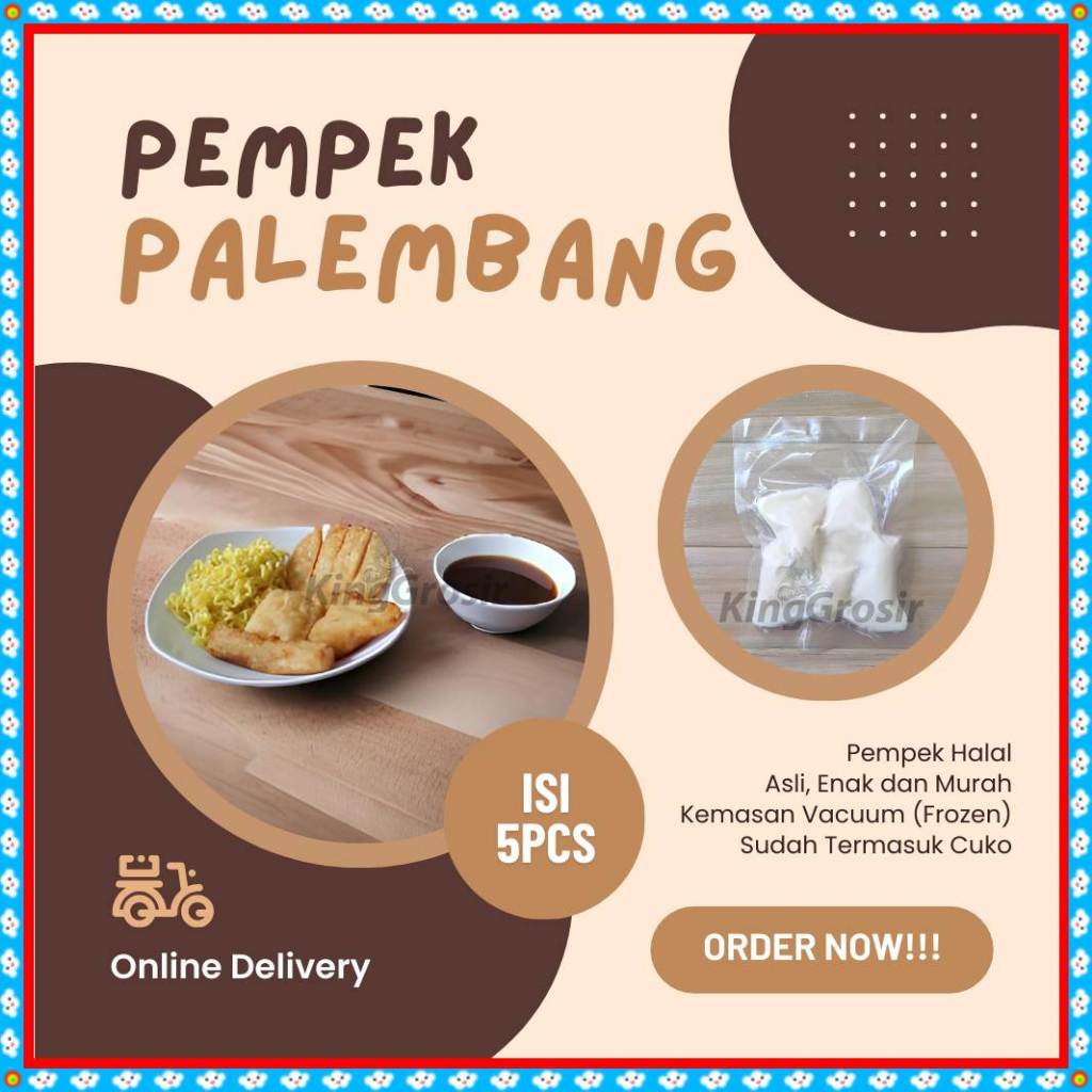 

Pempek Palembang Cemilan Murah Enak Pempek Asli Halal Camilan Empek - empek Ikan Tengiri Gratis Cuko